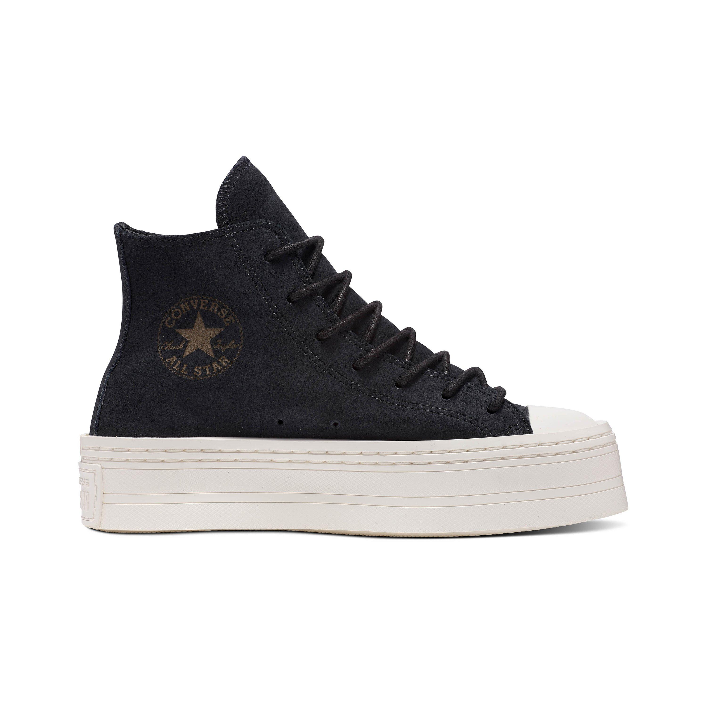 Womens black suede on sale converse